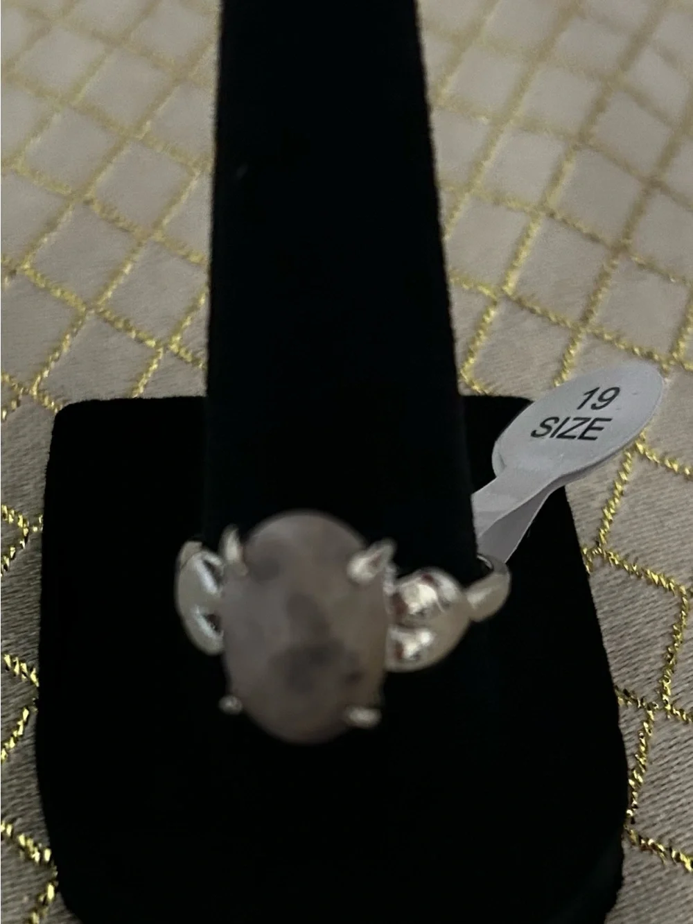 Genuine Amethyst Stone Ring
